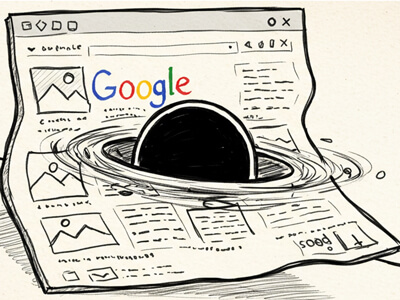 Google Black Hole Easter Egg