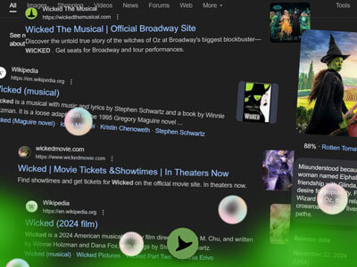 Google Phù thủy độc ác Easter Egg